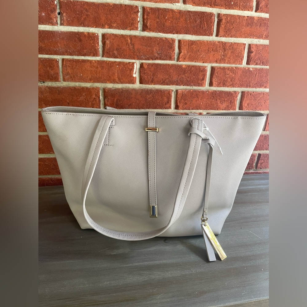 Vince Camuto Saffiano Leather Leila Tote